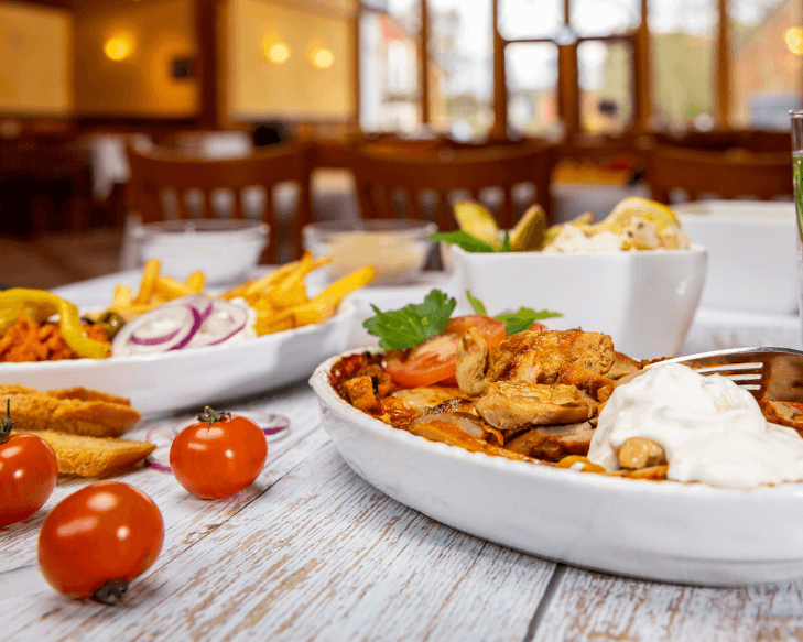 Griechisches Küche essen gehen in der Lüneburger Heide